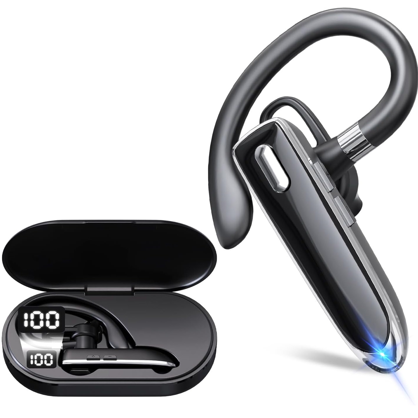 Earphone Sport Hook - Novo bluetooth v6.1 drive fones de