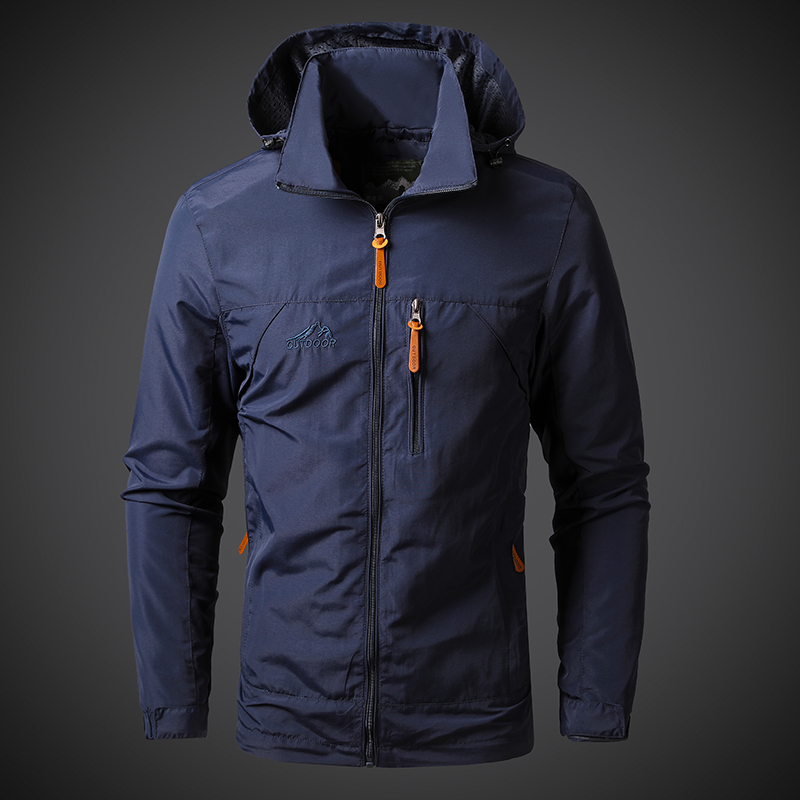 Winter Running Gear Jacket - Nova Jaqueta Esportiva Masculina Corta-Vento para