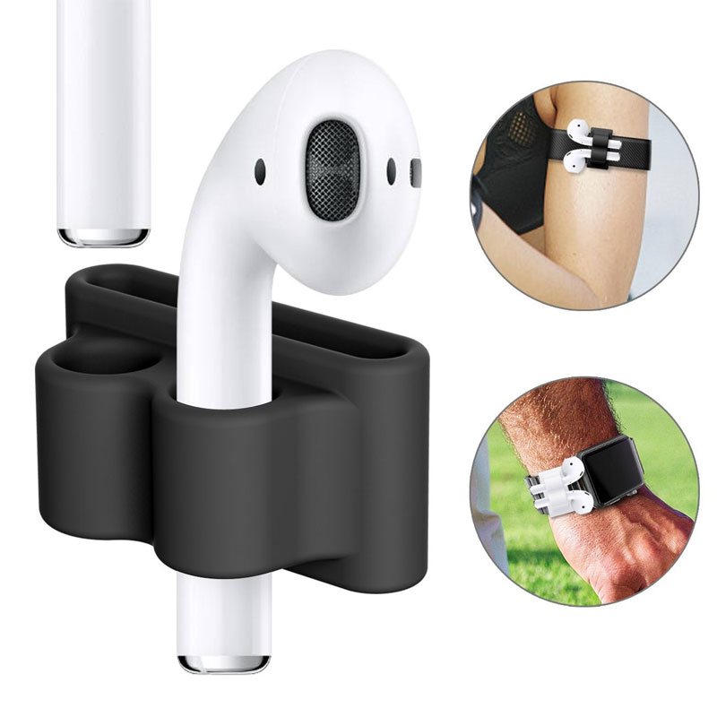 Earphone Sport Hook - Suporte de Silicone para AirPods, Clipe