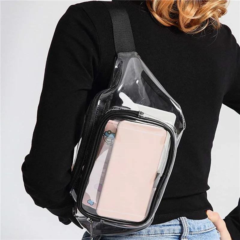 Mulheres pvc cinto saco fanny  - Running Gear Bag avaliação e preço