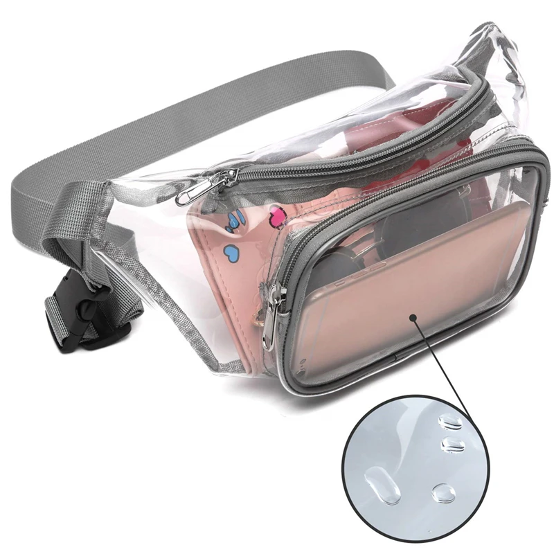 Mulheres pvc cinto saco fanny  - Running Gear Bag avaliação e preço