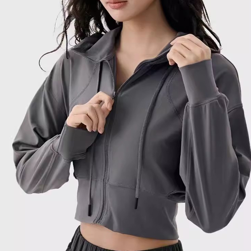 Morcego feminino com capuz cas - Winter Running Gear Jacket avaliação e preço