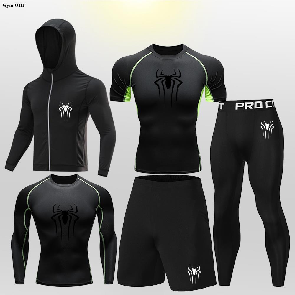 MMA Boxing Compression Jerseys - Running Jogging Gear avaliação e preço