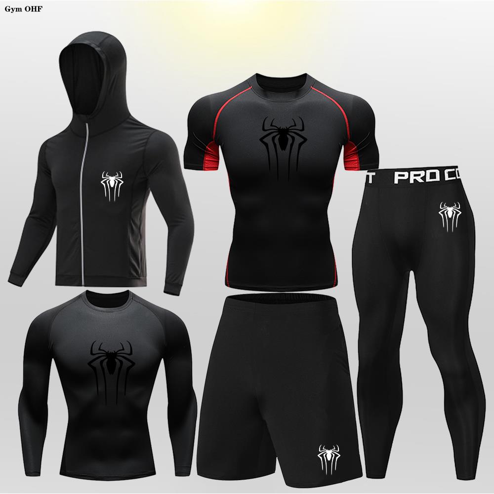 MMA Boxing Compression Jerseys - Running Jogging Gear avaliação e preço