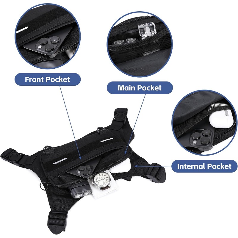 Saco de colete tático multifun - Running Gear Bag avaliação e preço