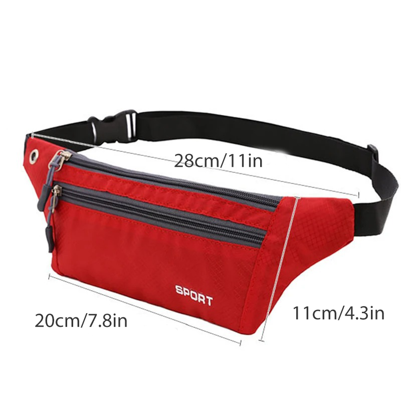 Saco de cintura de nylon para  - Running Gear Bag avaliação e preço