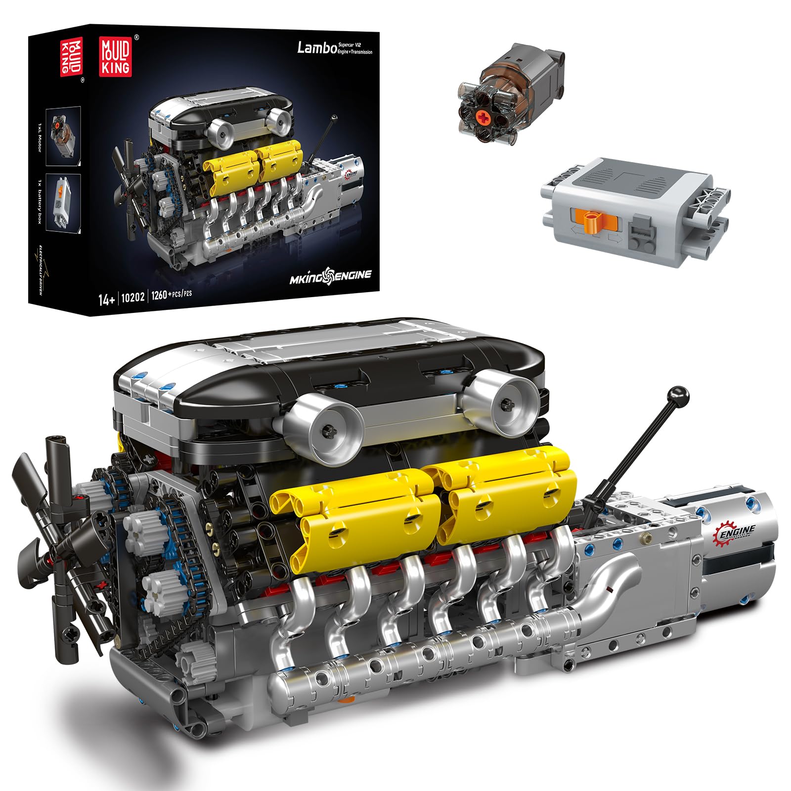 Kit de modelo de motor V12 que - Running Gear Engine avaliação e preço