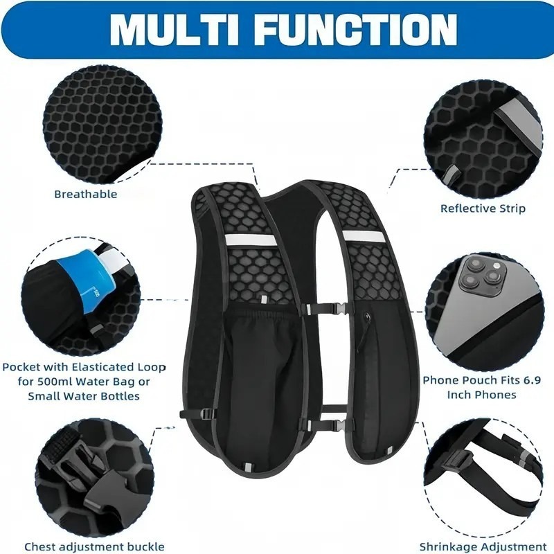 Nova Mochila de Hidratação Ult - Running Jogging Gear avaliação e preço
