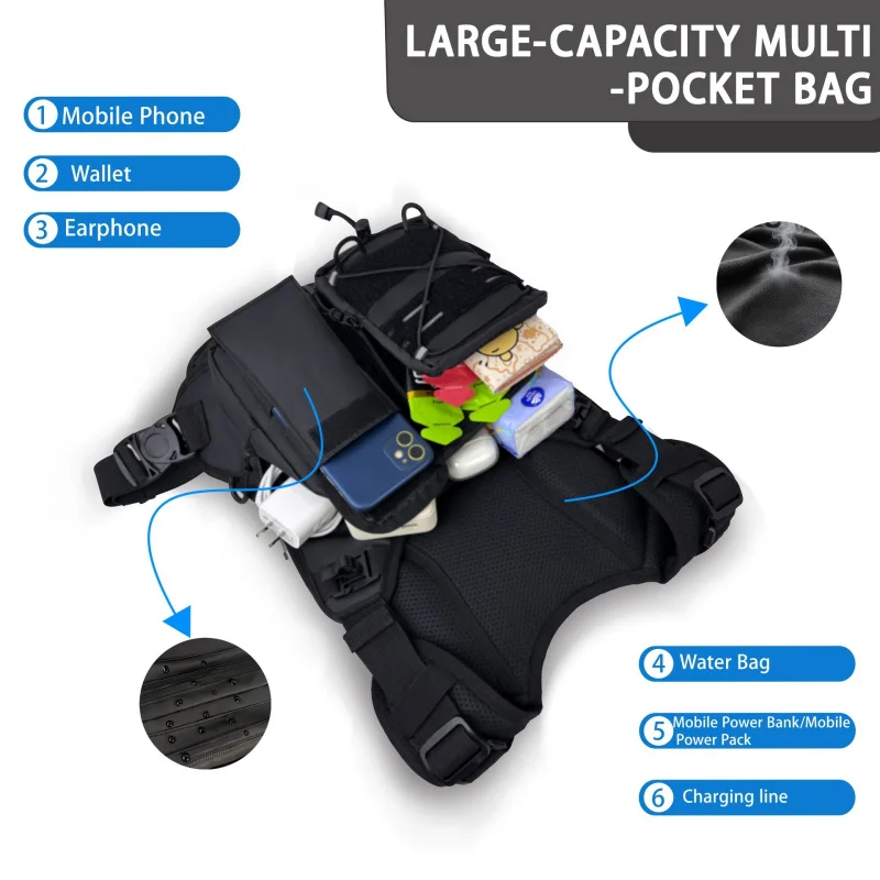 ​ Colete Tático de Alta Qualid - Running Gear Bag avaliação e preço