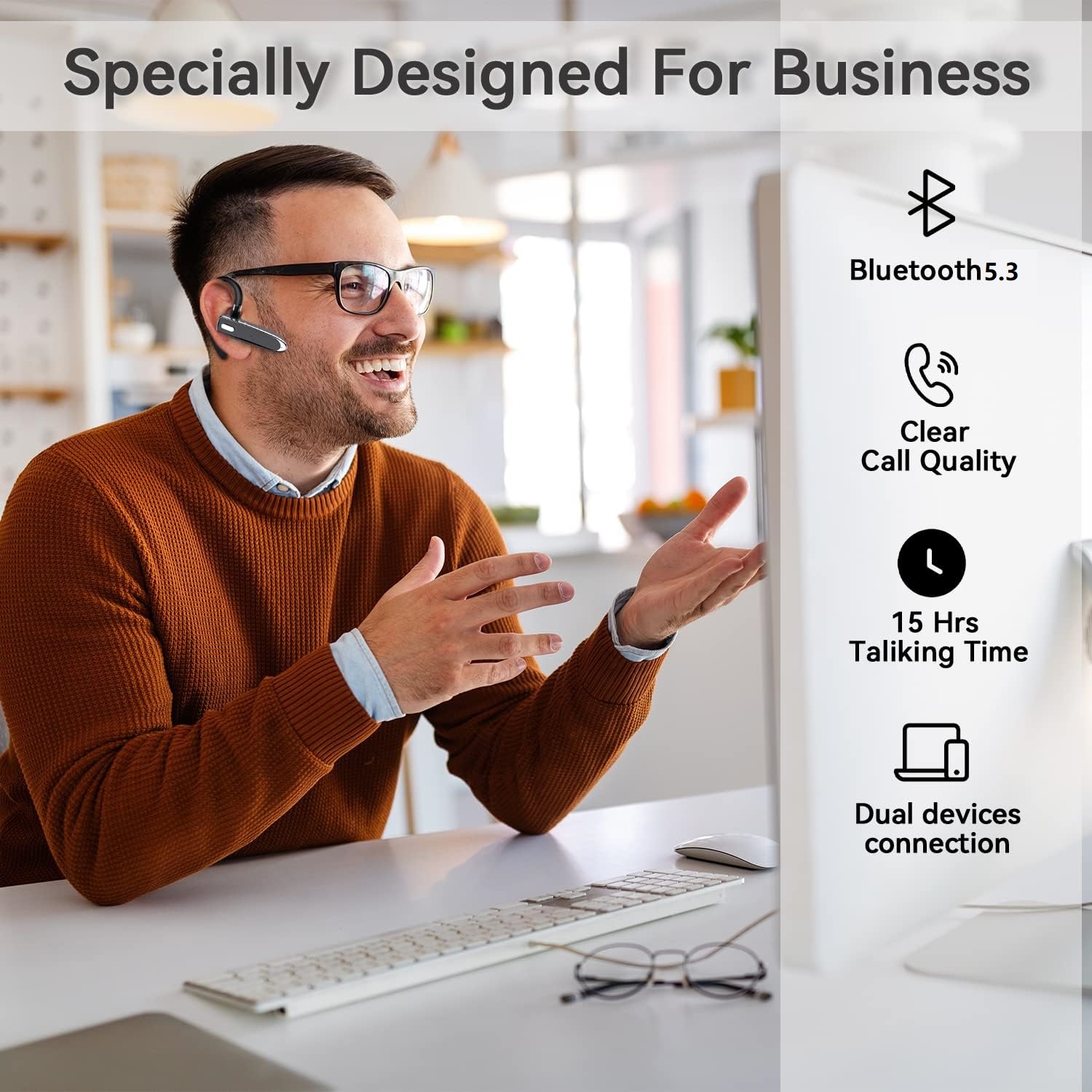 Novo bluetooth v6.1 drive fone - Earphone Sport Hook avaliação e preço
