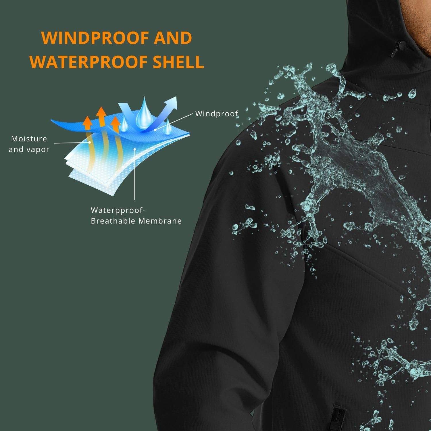 Wulibike jaqueta de ciclismo d - Winter Running Gear Jacket avaliação e preço