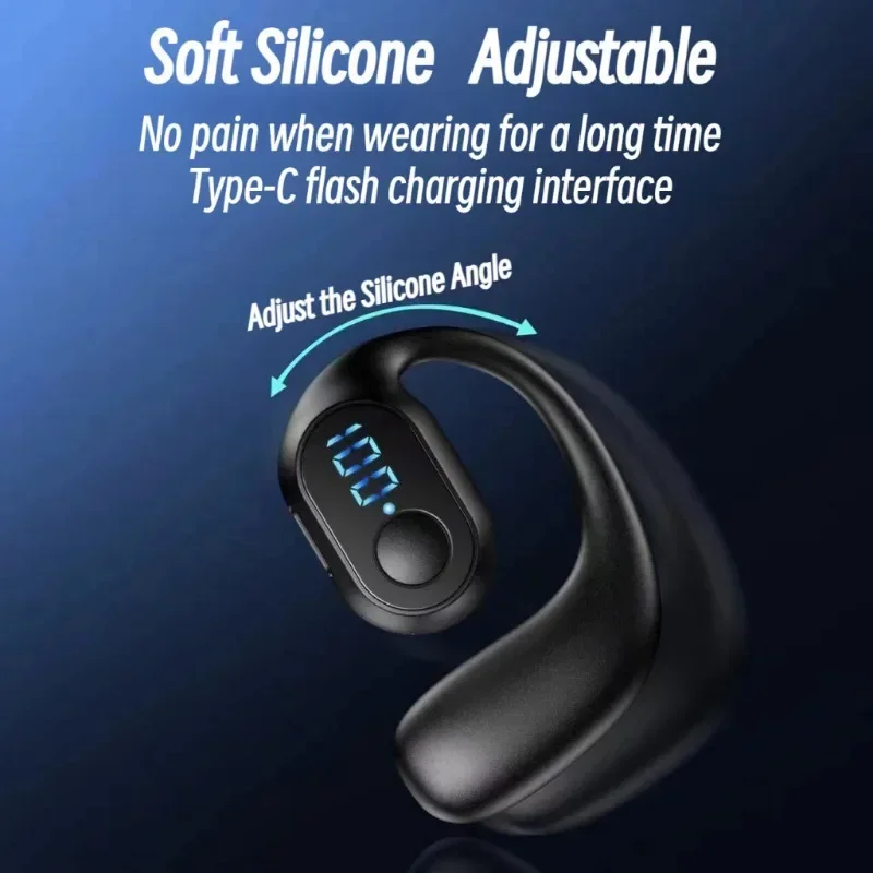 Fone de Ouvido Bluetooth 5.3 T - Earphone Sport Hook avaliação e preço