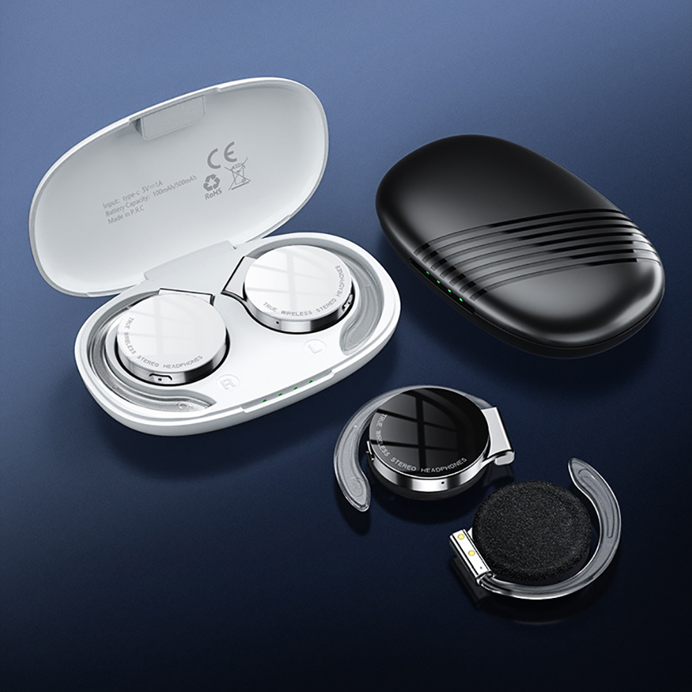 F2 tws sem fio bluetooth fone  - Earphone Sport Hook avaliação e preço