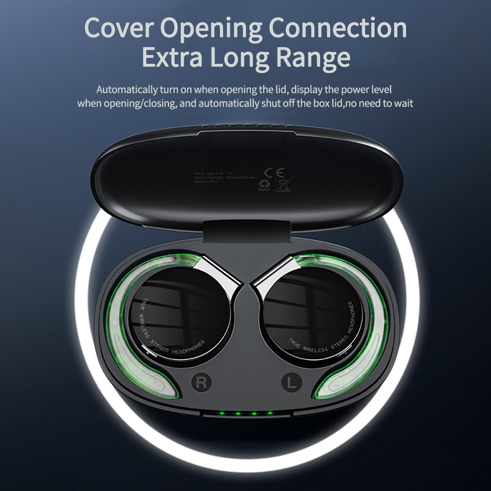F2 tws sem fio bluetooth fone  - Earphone Sport Hook avaliação e preço