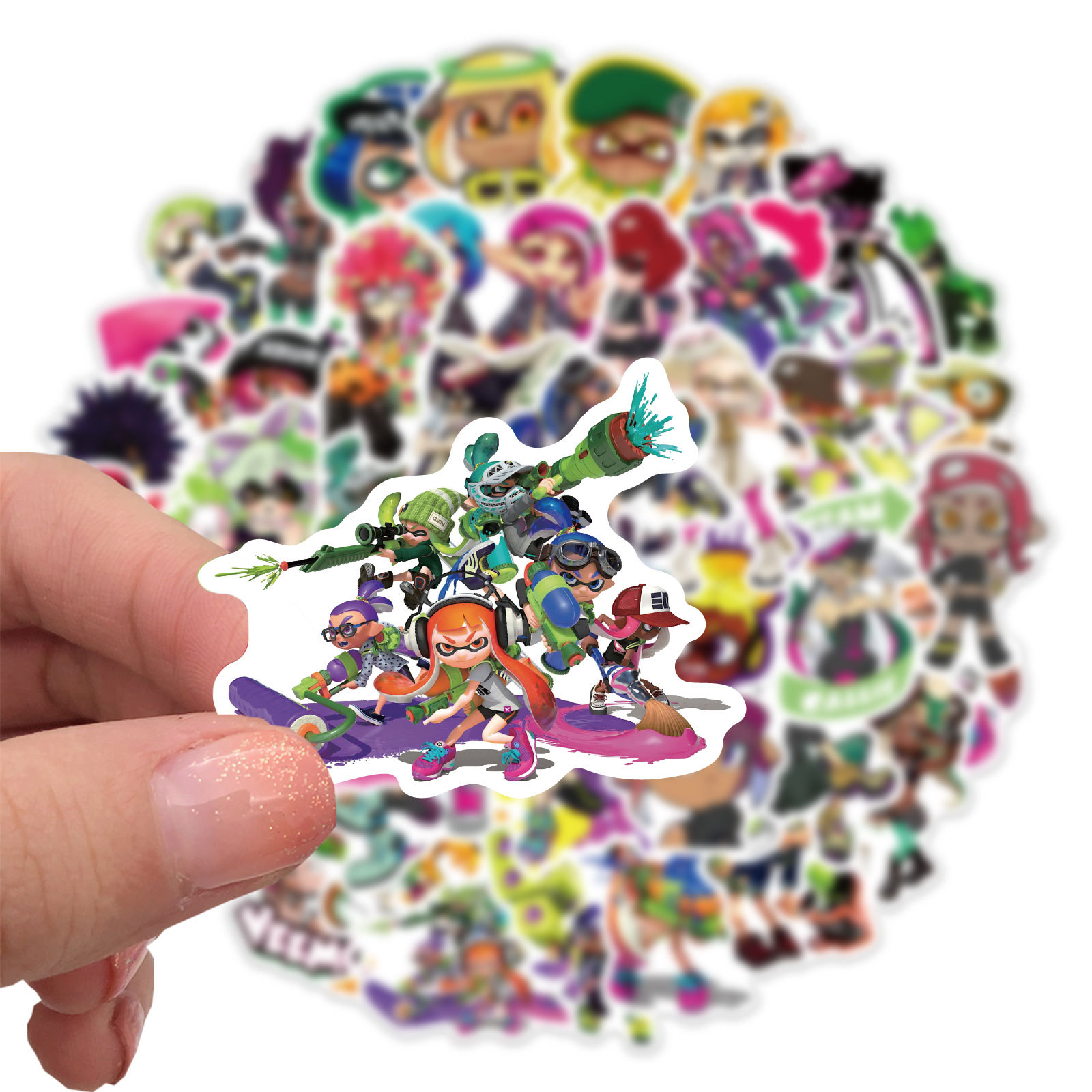 10/30/50 pçs jogo splatoon ska - Blister Plaster Sport avaliação e preço
