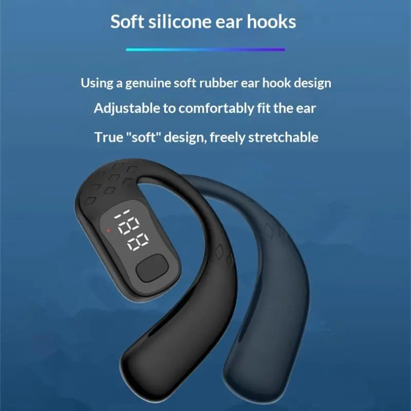 Bluetooth 5.4 180 °   Fone de  - Earphone Sport Hook avaliação e preço