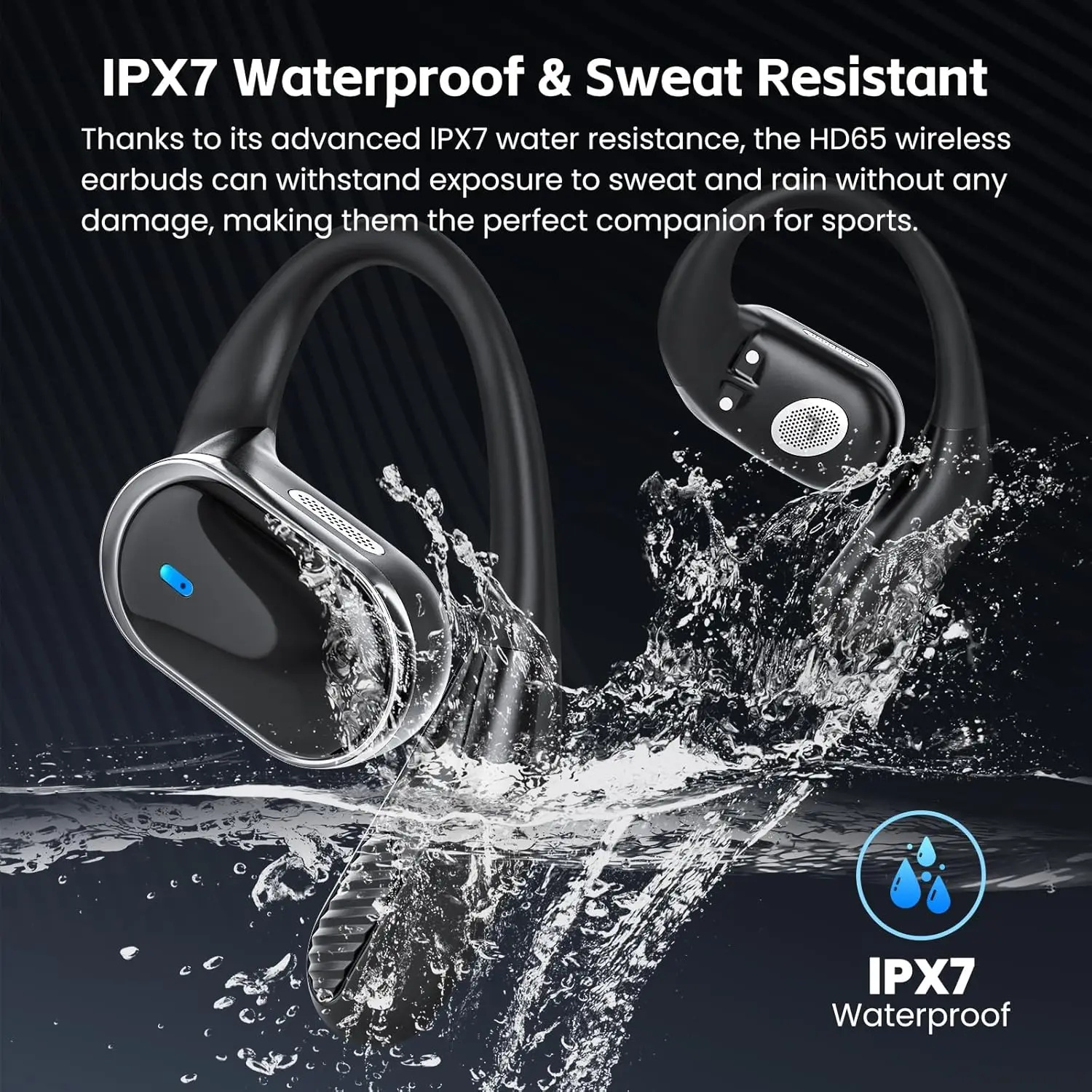 Fones de Ouvido Bluetooth Sem  - Earphone Sport Hook avaliação e preço
