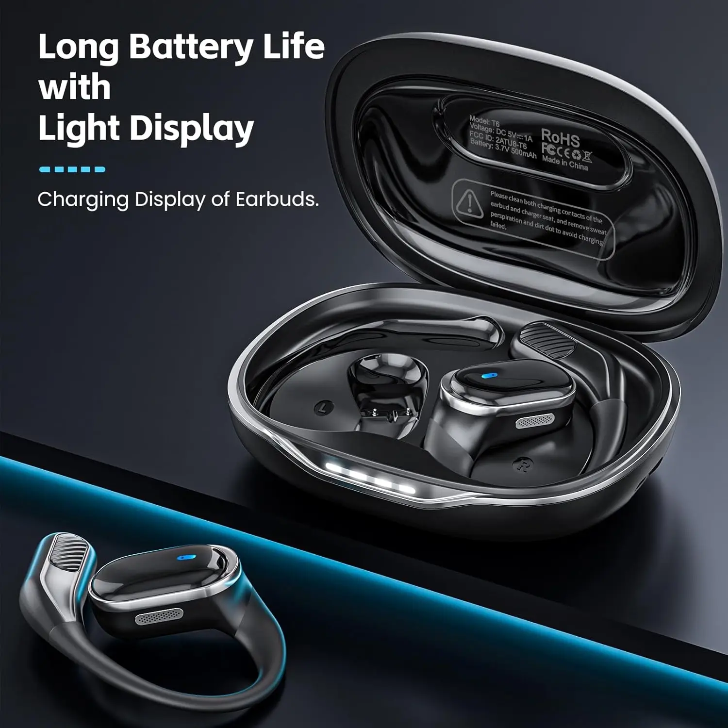 Fones de Ouvido Bluetooth Sem  - Earphone Sport Hook avaliação e preço
